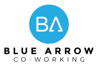 Blue Arrow Coworking logo